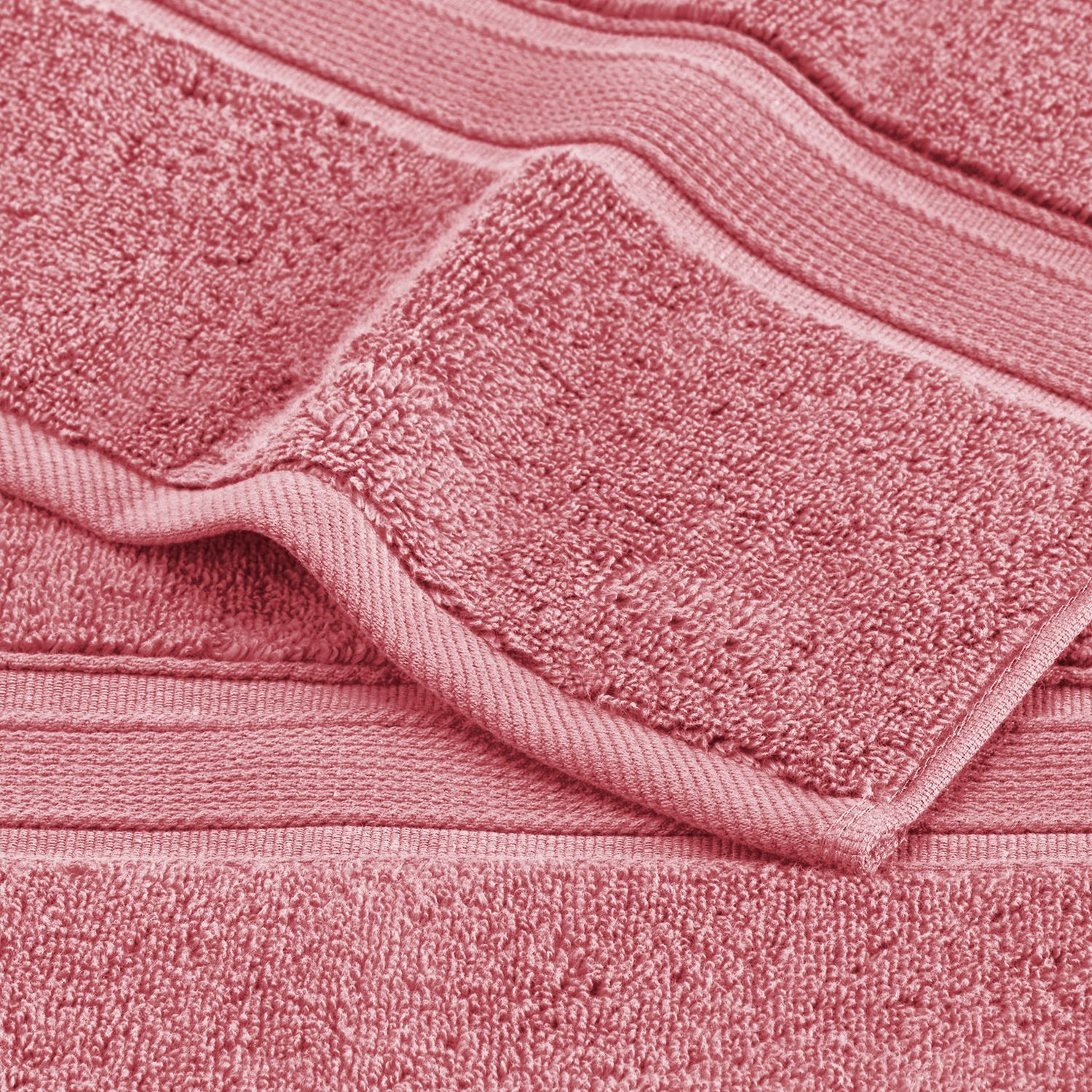 Habitat Supersoft 4 Piece Towel Bale - Rose