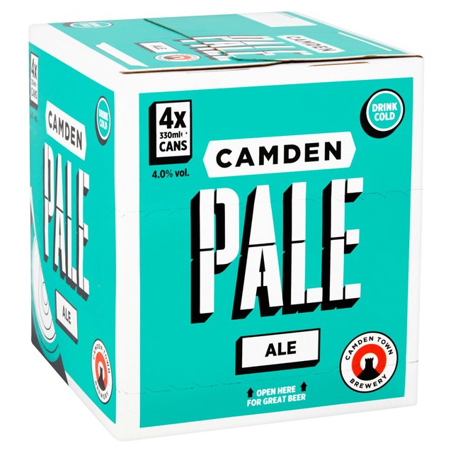 Camden Pale Ale   4 x 330ml GOODS M&S   