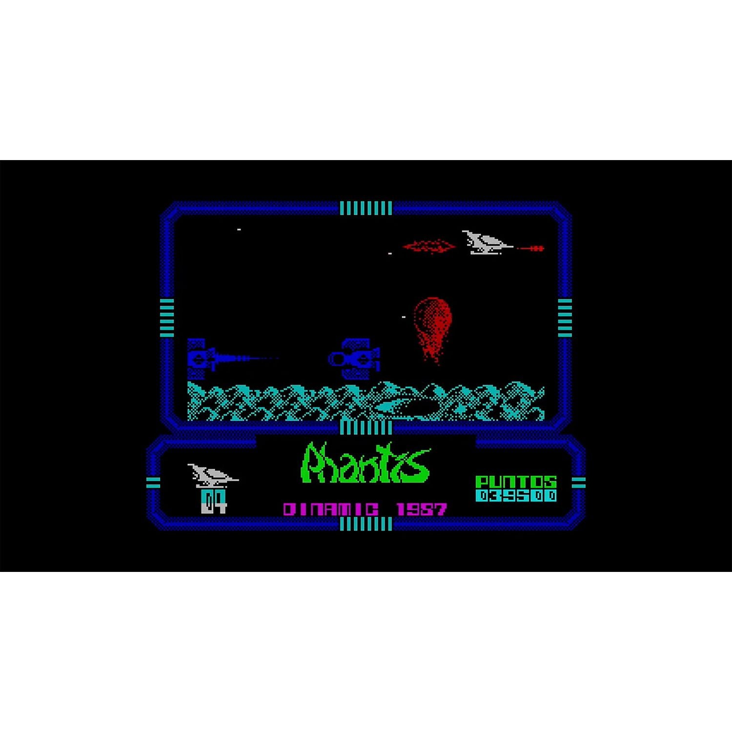 The Spectrum retro gaming console with 48 games - British product