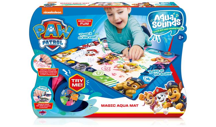 Nickelodeon PAW Patrol Magic Aqua Sounds Mat GOODS Argos