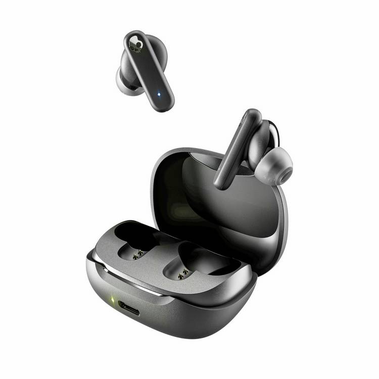 Skullcandy true wireless earbuds black, imported from the UK