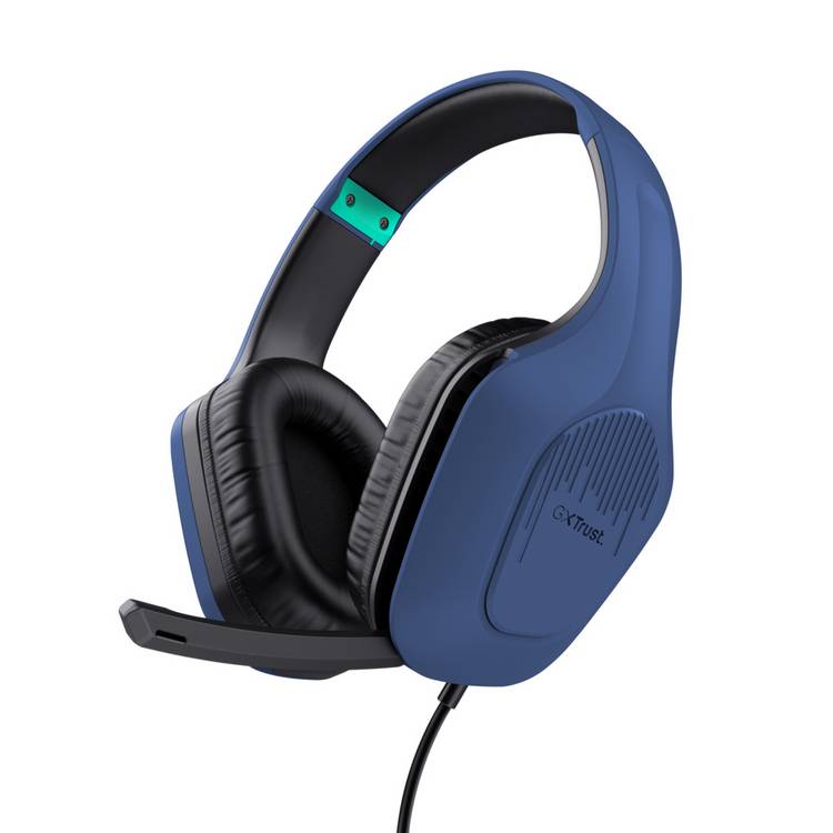 Trust Zirox Blue gaming headset (British brand)