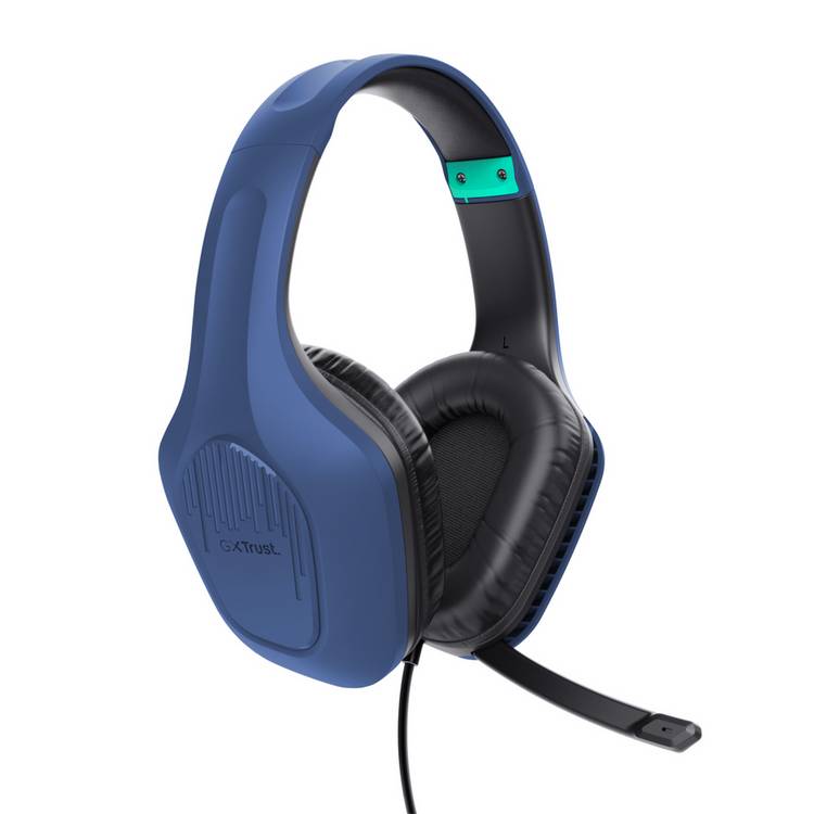Trust Zirox Blue gaming headset (British brand)