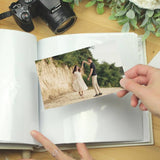Personalised botanical anniversary photo album 22.5cm - British product