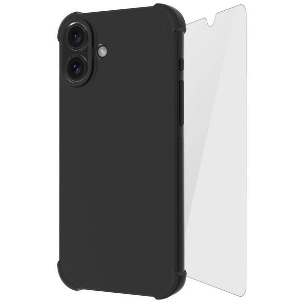 Skech phone case bundle for iPhone 16 black MagSafe, UK version