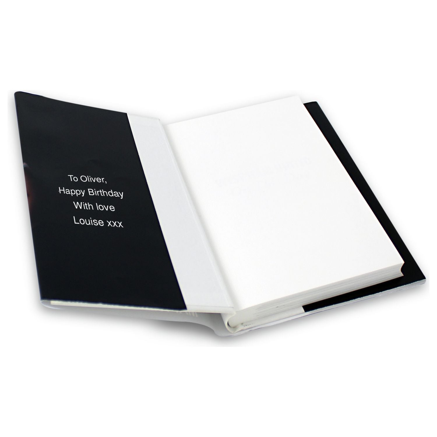 Personalised Manchester City hardback book 19.3 cm (British brand)