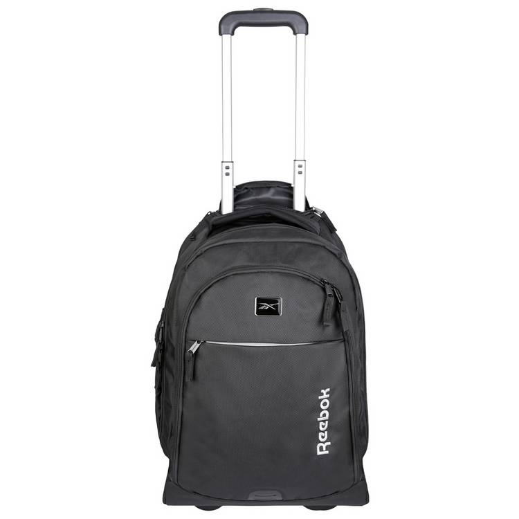 Reebok Rollstar wheel backpack black, UK version