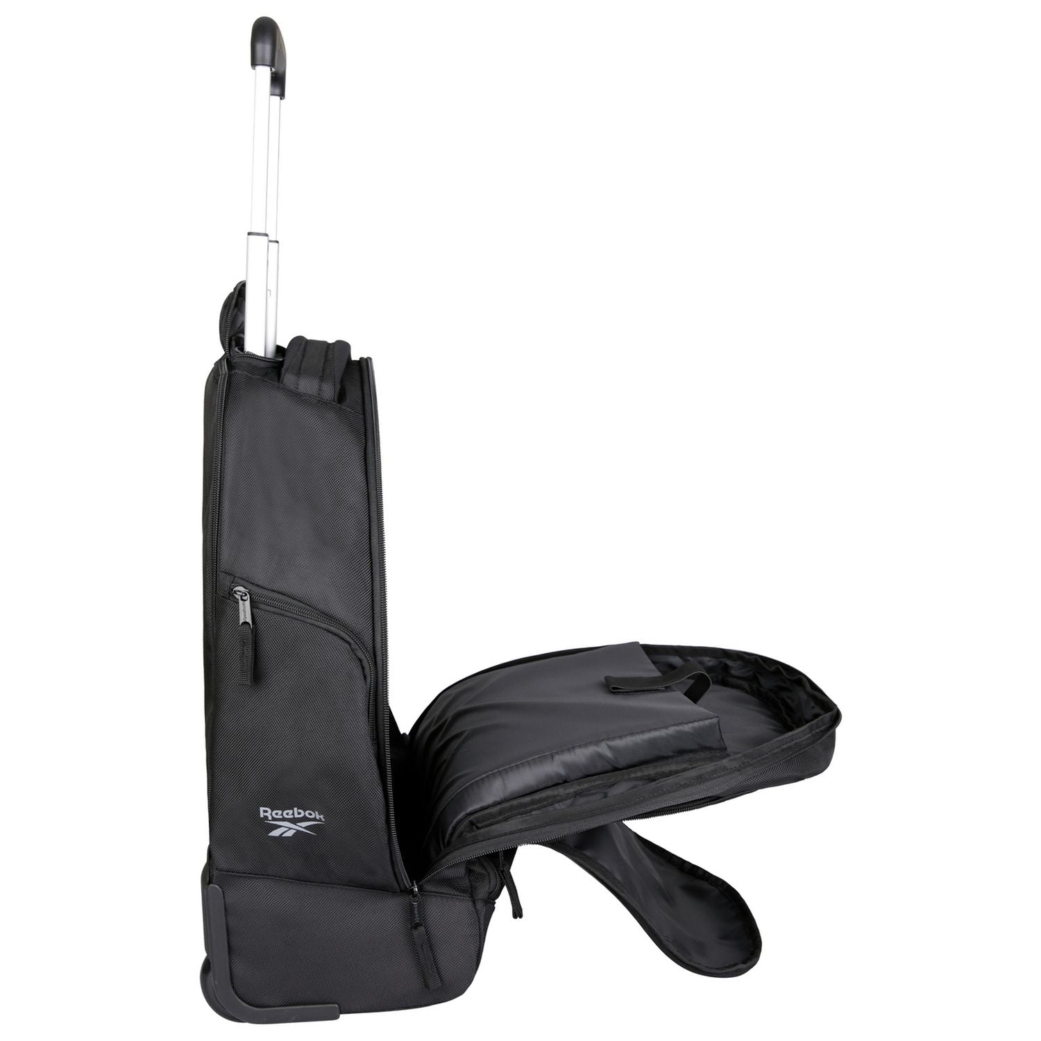 Reebok Rollstar wheel backpack black, UK version