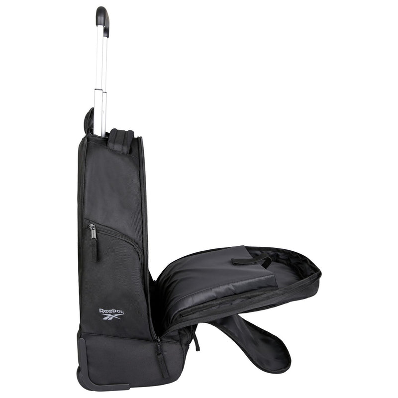 Reebok Rollstar wheel backpack black, UK version