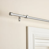 Argos Home silver extendable curtain pole 165-300cm - British product