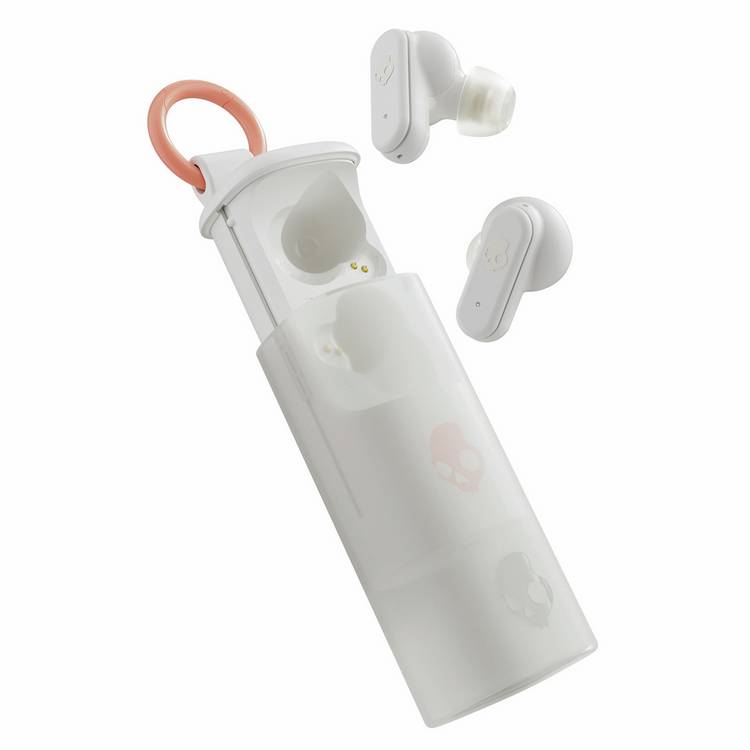 Skullcandy true wireless earbuds Off White, imported from the UK