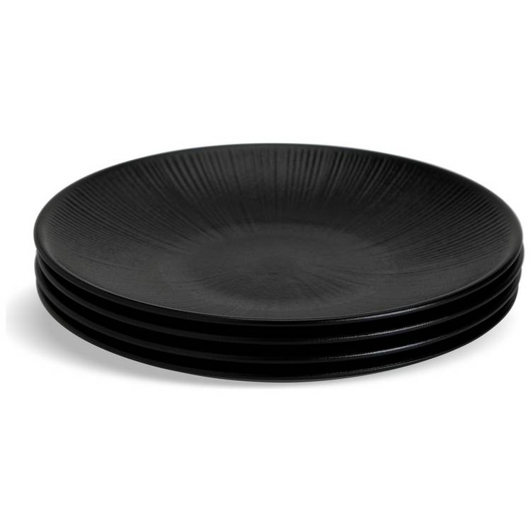 Habitat textured side plates set of 4, UK version