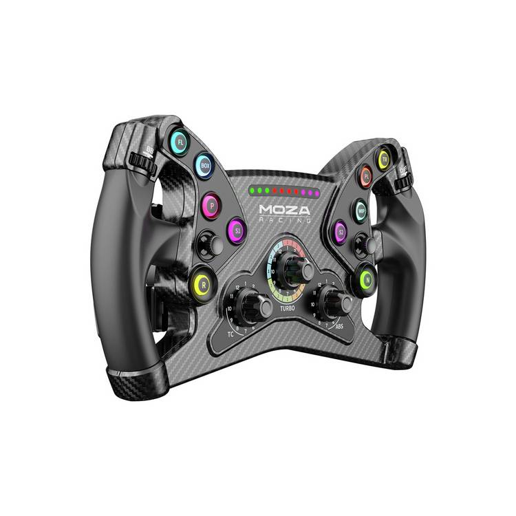 MOZA KS steering wheel 300mm carbon fibre, UK version