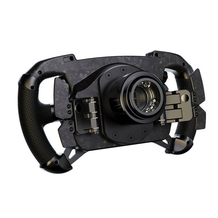 MOZA Racing GS V2P sim racing wheel with forged carbon fibre, UK version