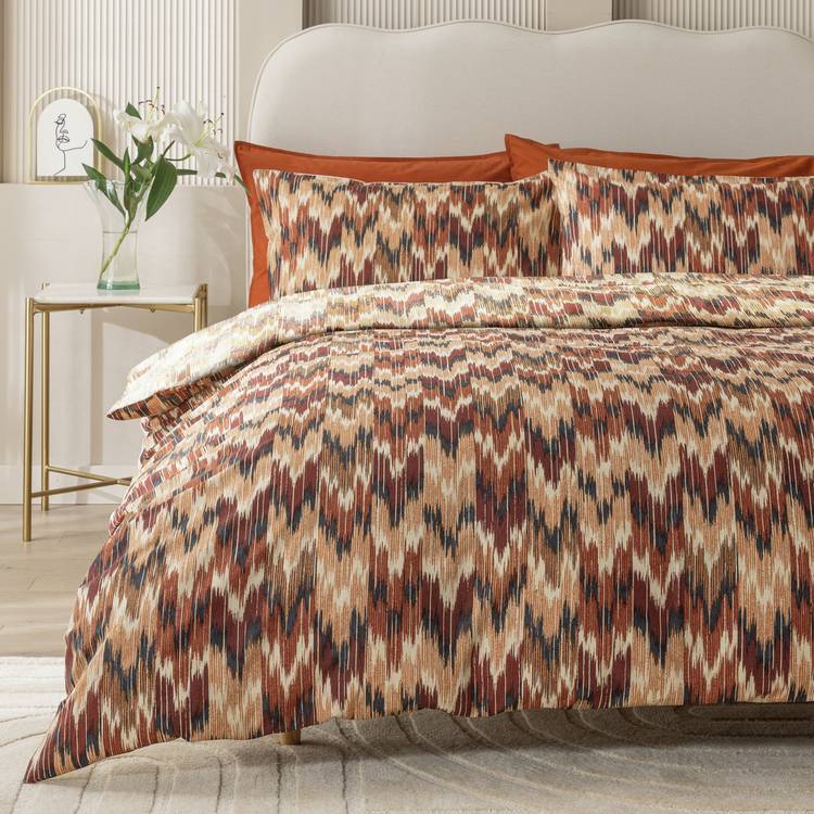 Habitat Ikat print bedding set single (British brand)