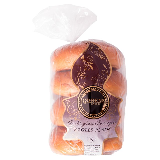 Cohens Bakery Handmade Artisan Bagels   4 per pack GOODS M&S   