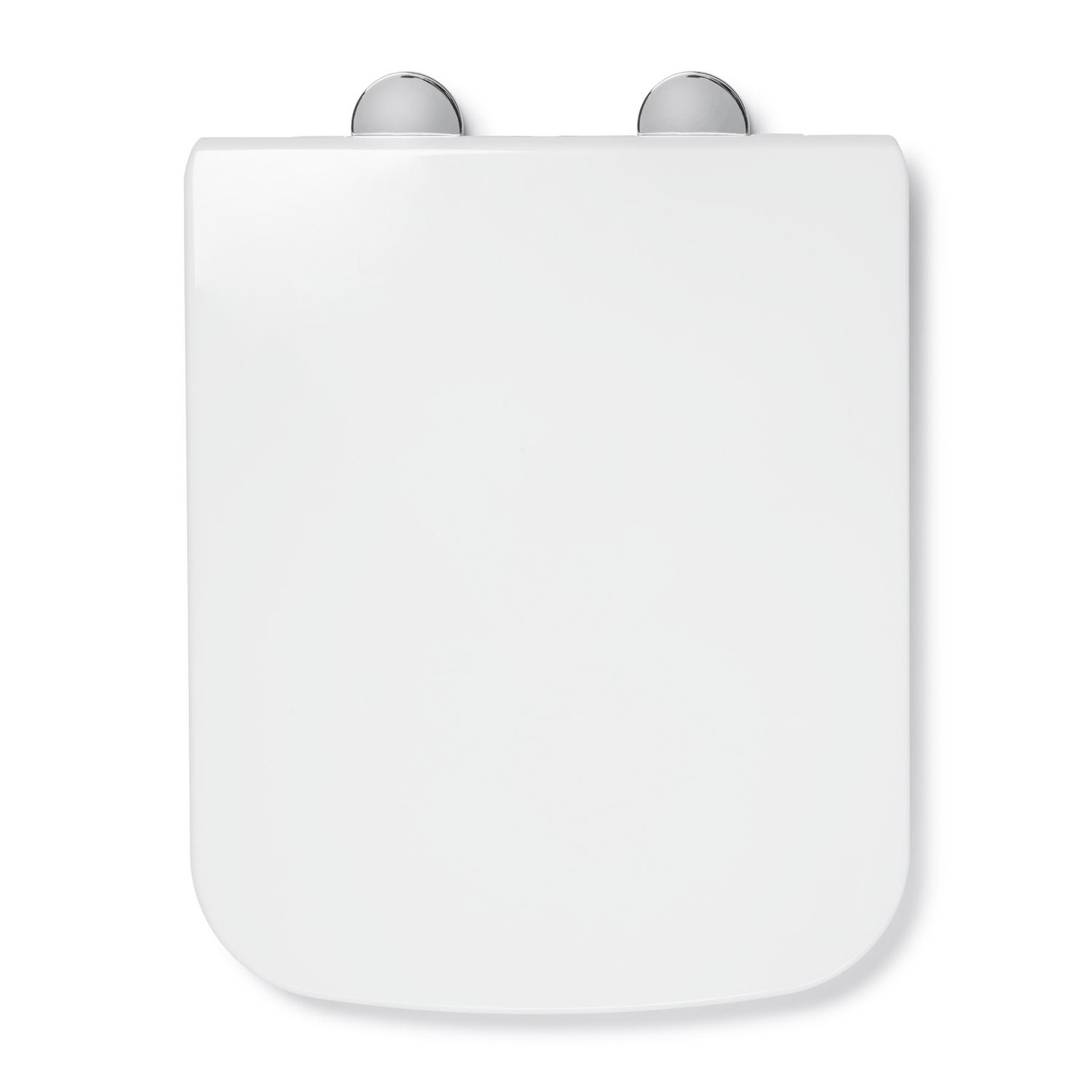 Croydex Leven square toilet seat white, imported from the UK
