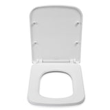 Croydex Leven square toilet seat white, imported from the UK