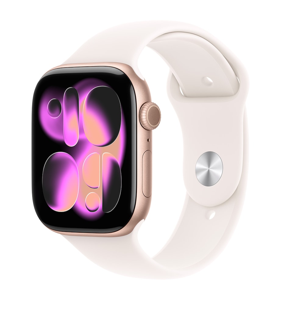 Apple smartwatch Series 11 Rose Gold Aluminium with Blush Sport Band 46mm - British product