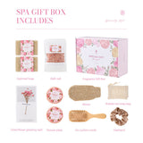 Livingandhome rose aroma spa gift set (British brand)