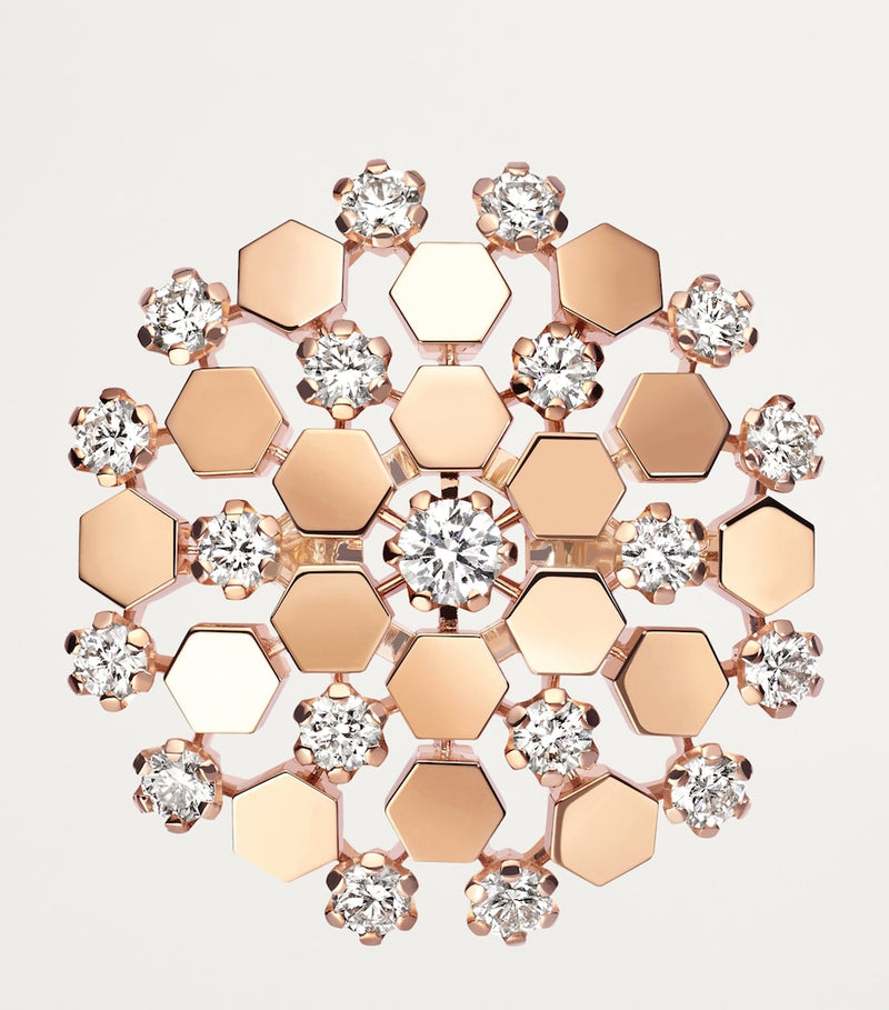 Chaumet Bee de Chaumet rose gold diamond ring, UK version