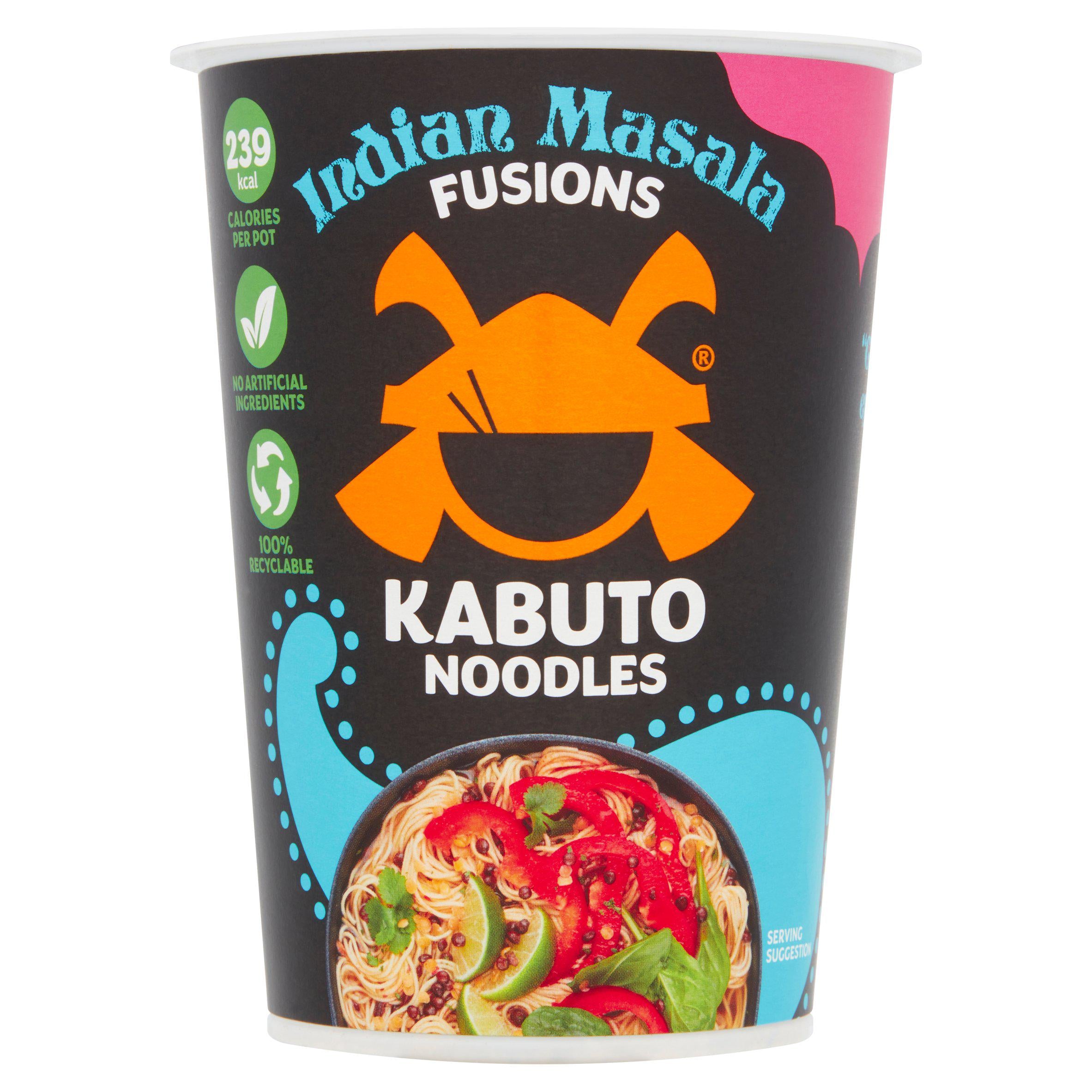 Kabuto Noodles Indian Masala Fusions 65g GOODS Sainsburys   