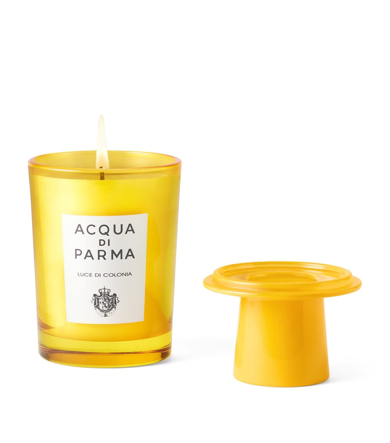 Acqua di Parma Chapeau candle lid for 200g candles, imported from the UK