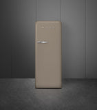 Retro Stainless Steel Fridge with Humidity Control and Temperature Zone