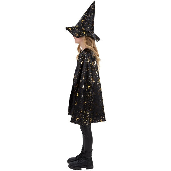Smiffys Wizard Kit cape and hat (British brand)
