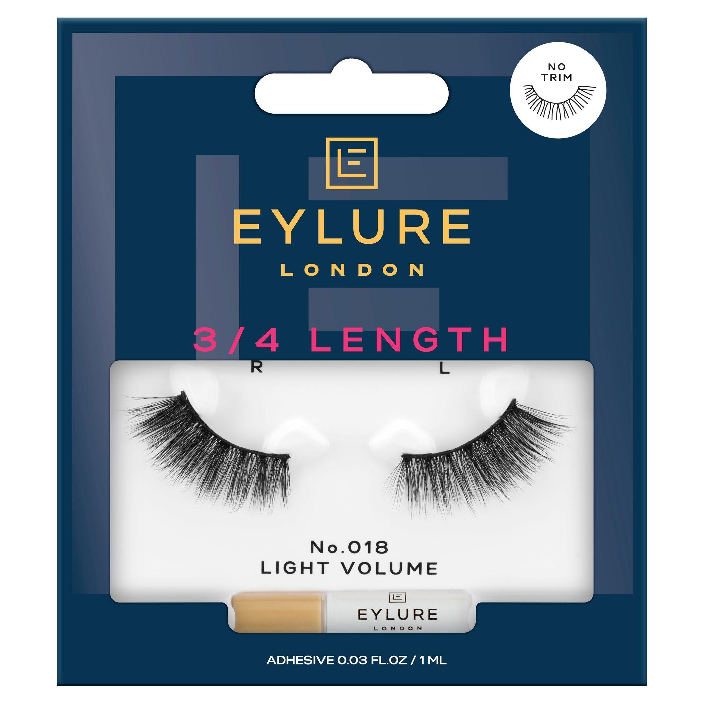 Eylure 3/4 Length Lashes No. 018 GOODS Sainsburys   