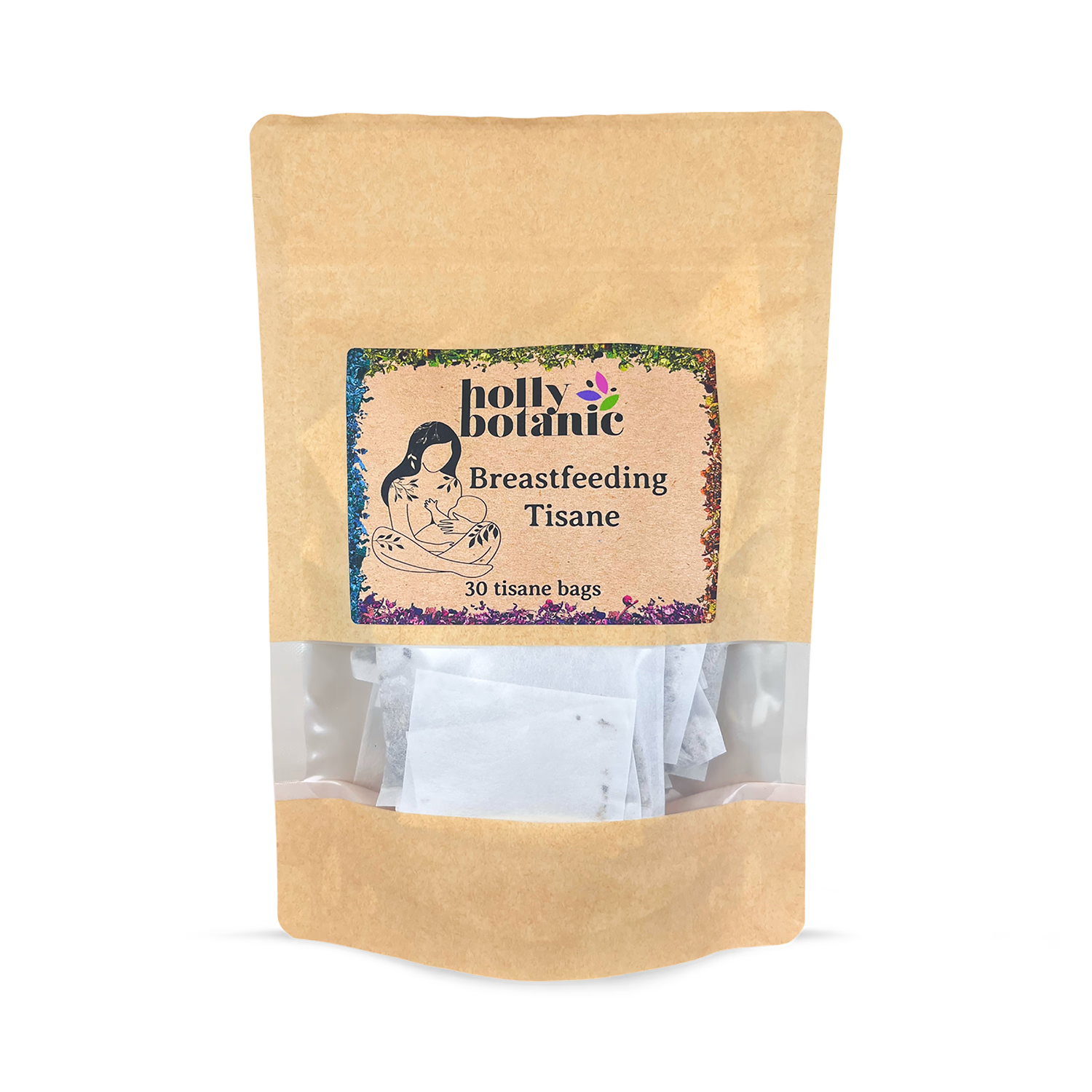 Holly Botanic breastfeeding tisane 30 tea bags - British product