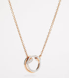 Pomellato Together necklace in rose gold and diamonds, imported from the UK