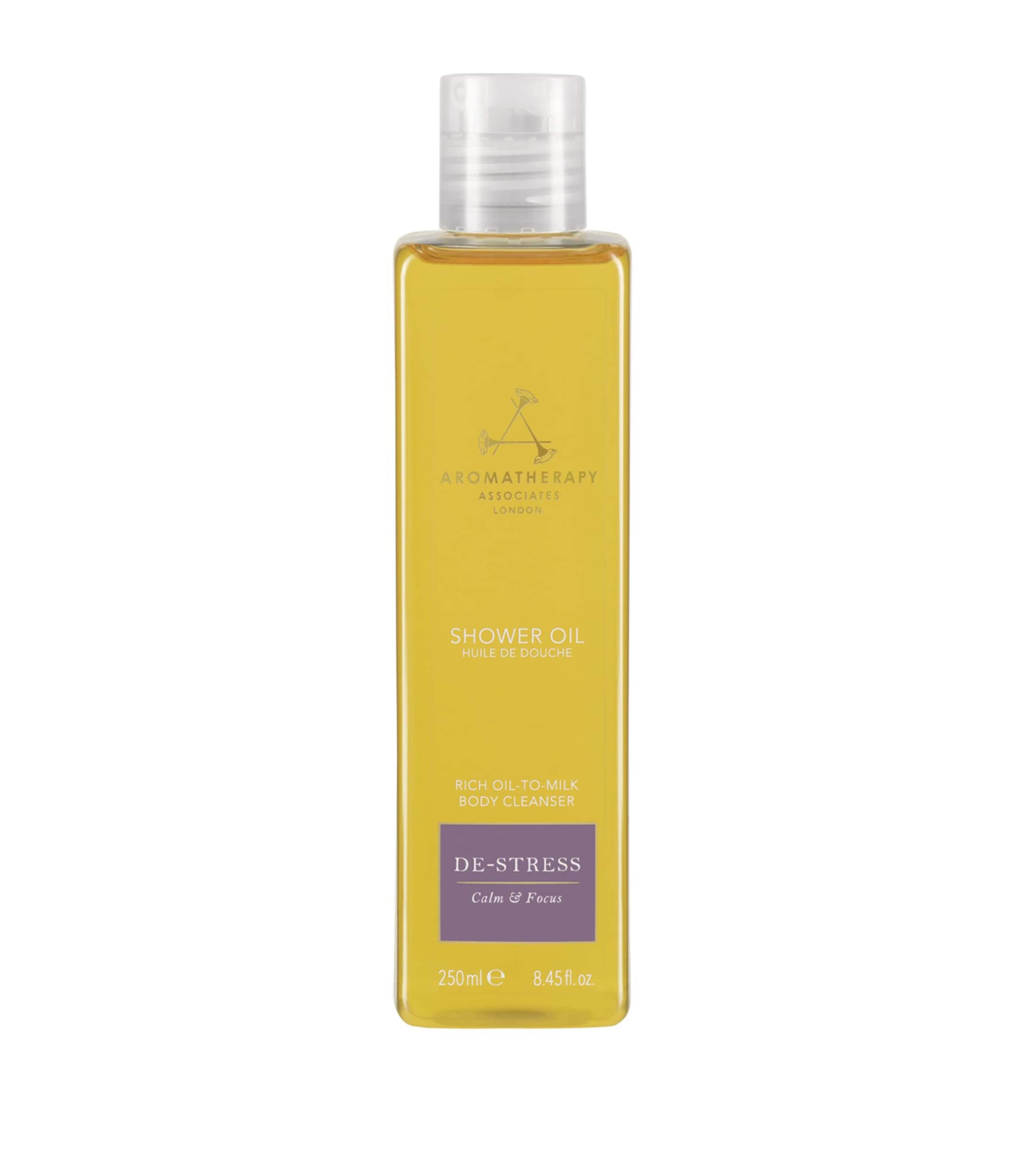 Aromatherapy Associates De-Stress shower oil 250ml, imported from the UK