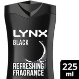 Lynx Bodywash Shower Gel Black 225ml GOODS Superdrug   