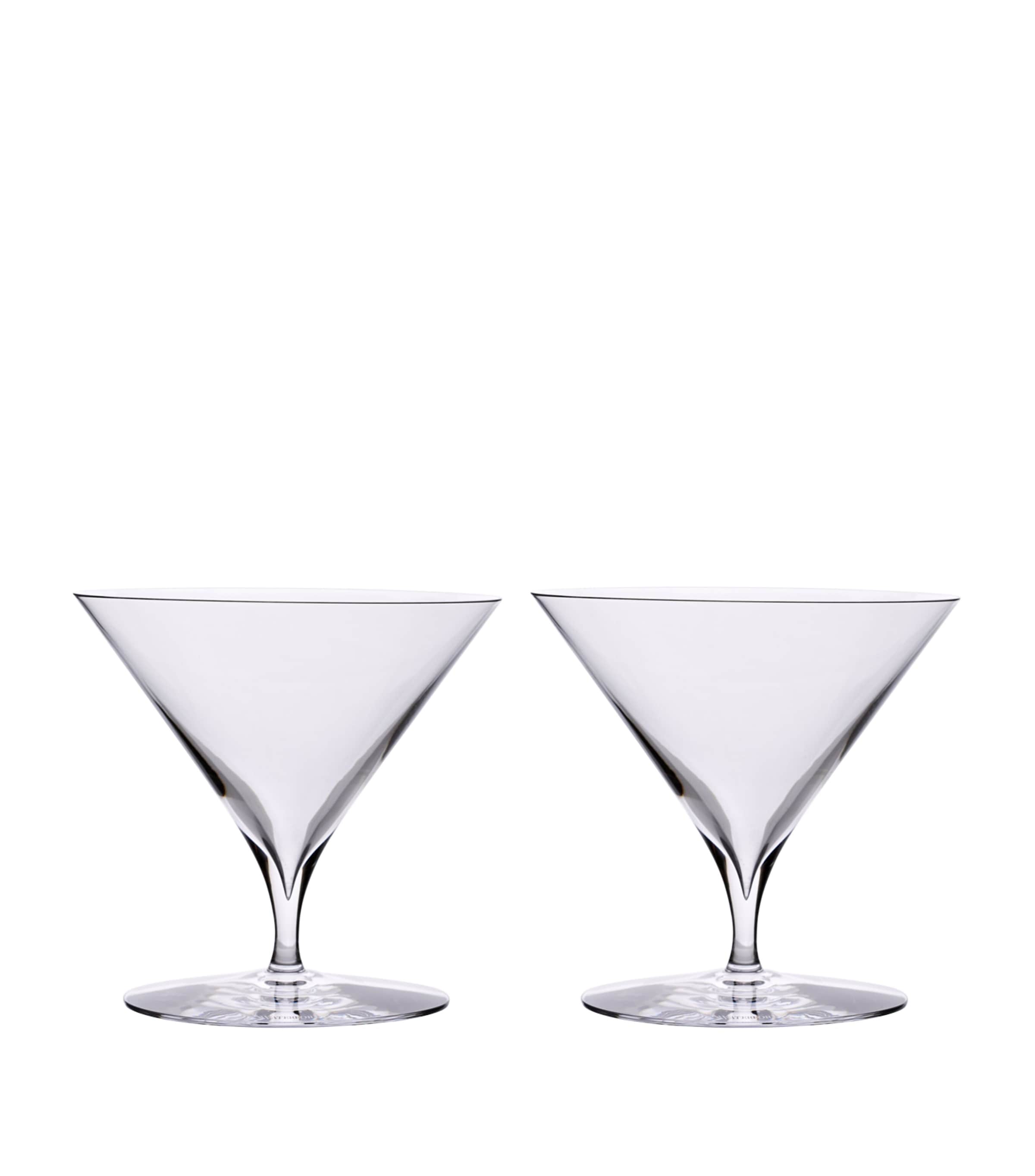 Waterford Elegance martini glasses set of 2 (British brand)