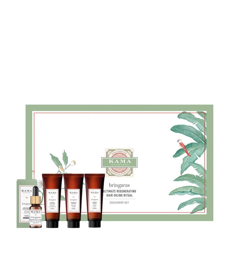 KAMA AYURVEDA Bringaras Hair Care Discovery Set, UK version