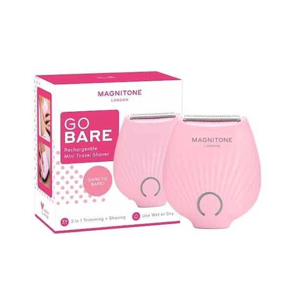 MAGNITONE GoBare! Rechargeable Mini Lady Shaver Pink GOODS Superdrug   