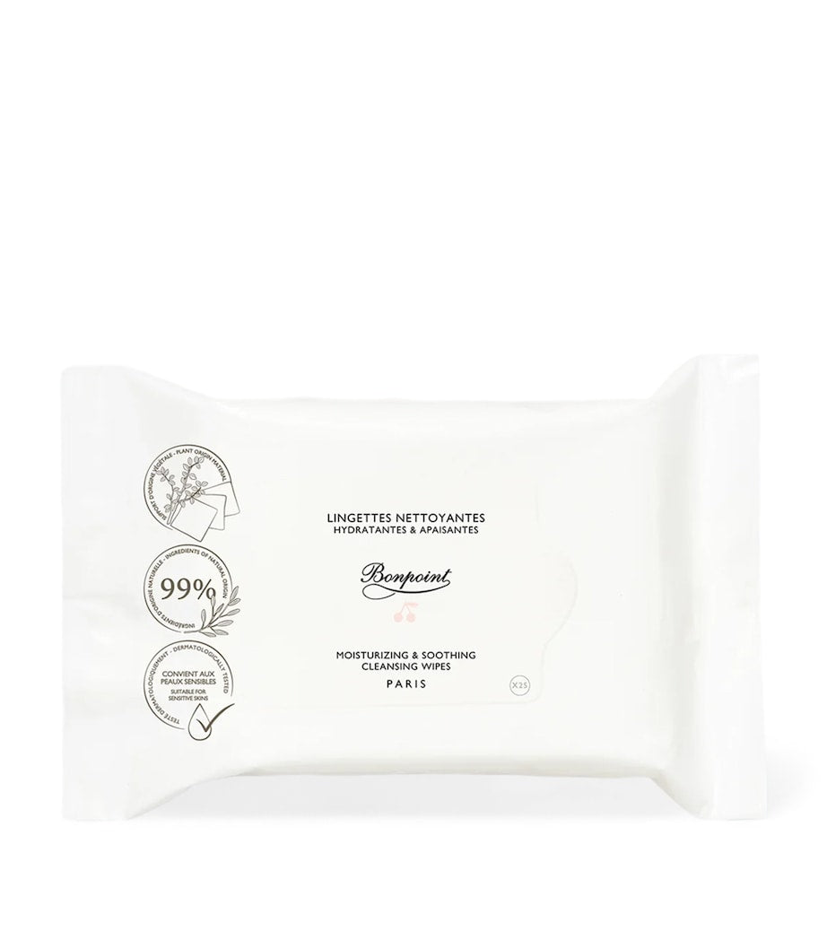 Bonpoint face and body cleansing wipes (British brand)