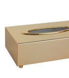 Zodiac gold-plated tissue box (British brand)