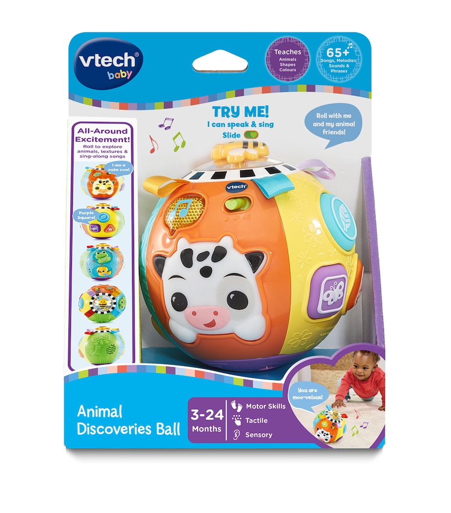 VTech Animal Discoveries Ball newborn toy (British brand)