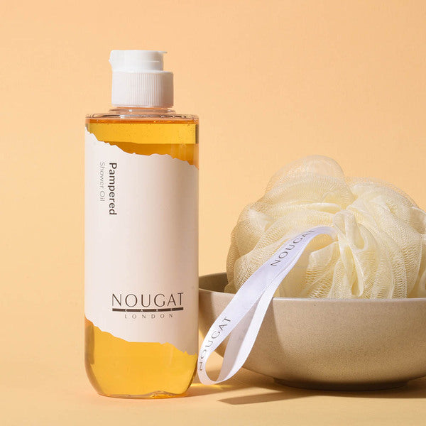 Nougat London shower oil 300ml, imported from the UK