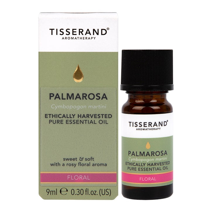 Tisserand Palmarosa Ethically Harvested Pure Essential Oil 9ml