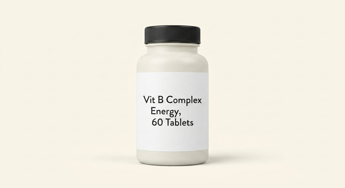 Holland & Barrett Vitamin B Kompleks 60 tabletter (Britisk merke)