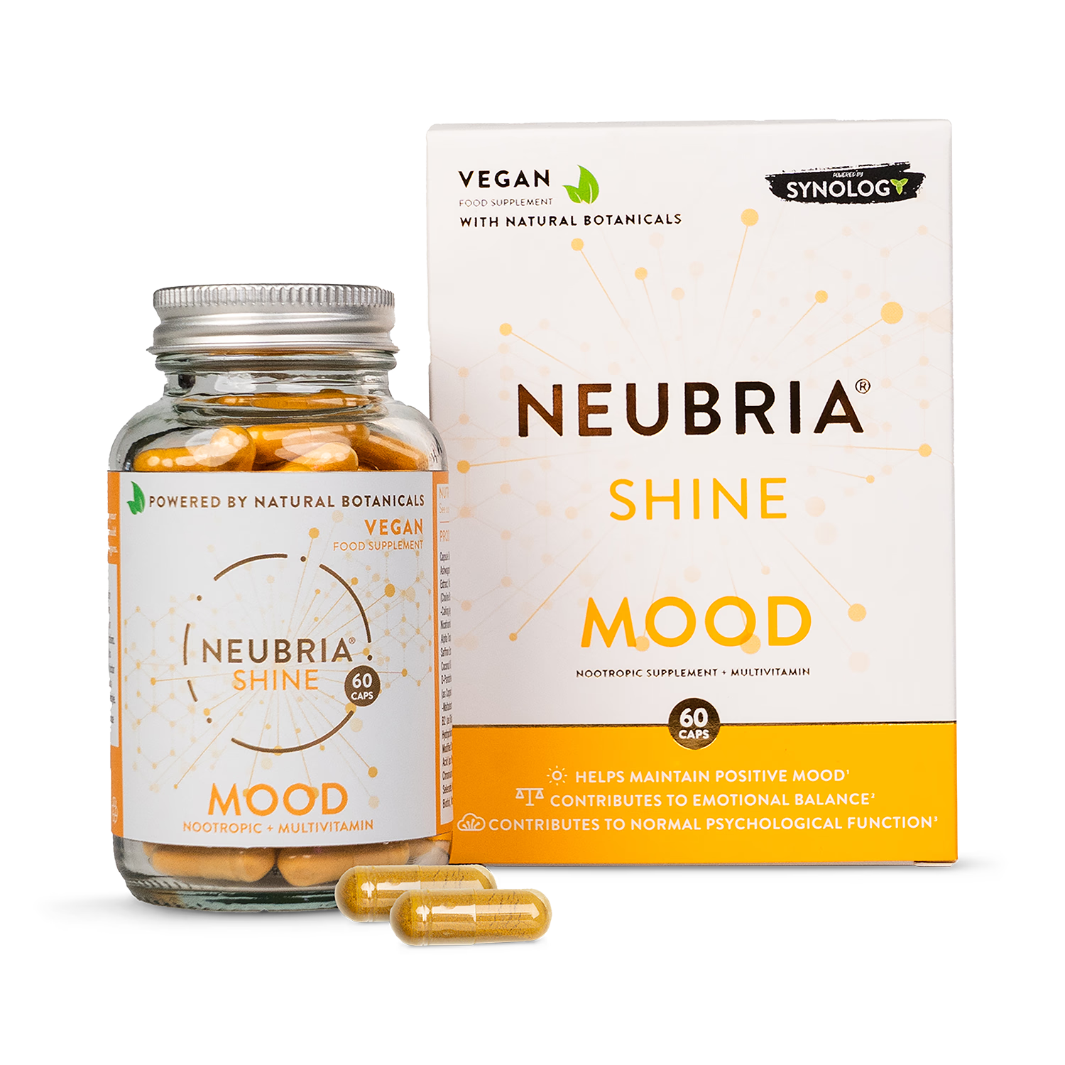 Vegan Mood-Support Multivitamin with Botanical Complex 60 Capsules