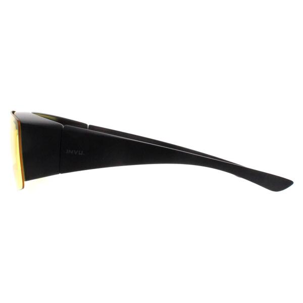 INVU fit-over sunglasses E2700 Black Unisex, UK version