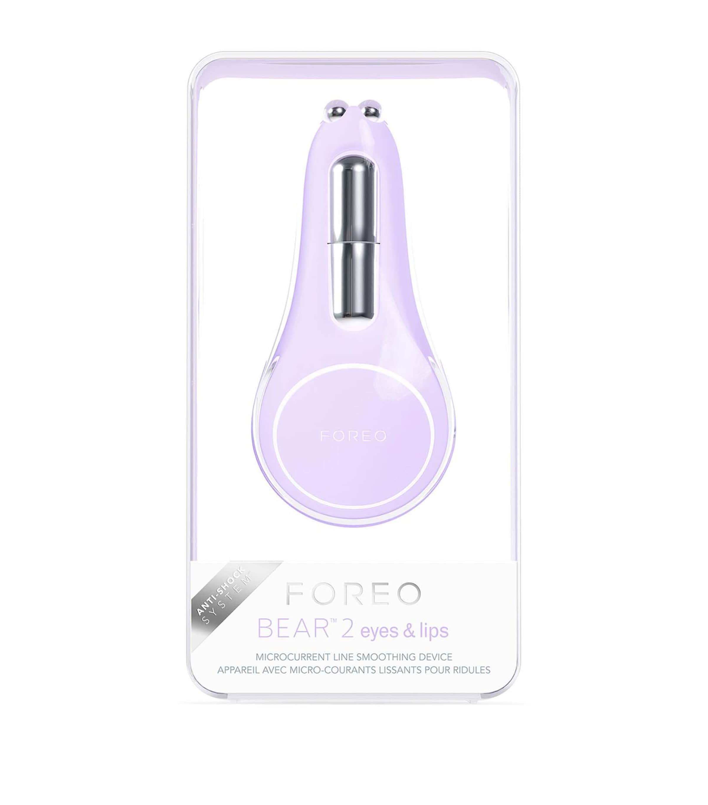 Foreo BEAR 2 eyes and lips smoothing device, imported from the UK