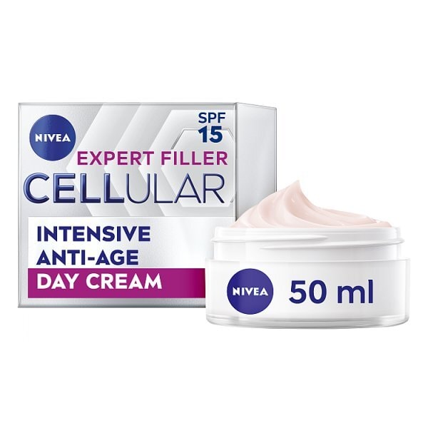 NIVEA Cellular Filler Firming Anti-Age Day Cream SPF15 50ml GOODS Superdrug   