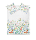 Floral Print Cotton Oxford Pillowcase 50cm x 75cm