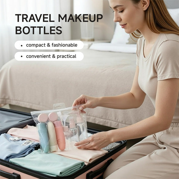 Livingandhome travel bottle set, UK version