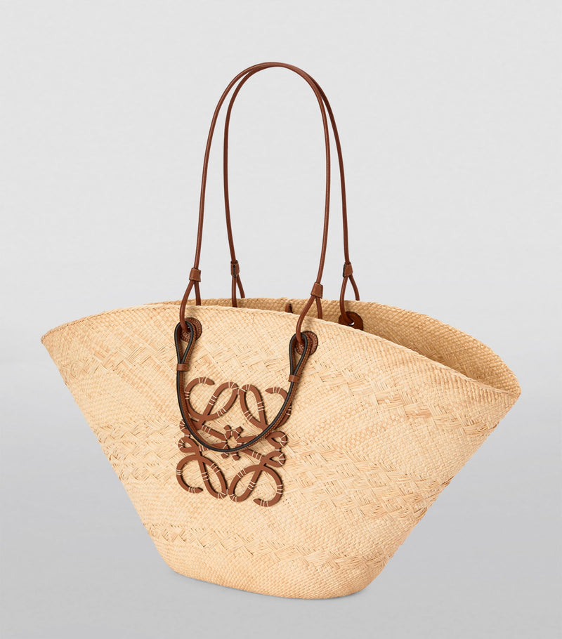 LOEWE Paula's Ibiza Large Woven Anagram Basket Bag, UK version